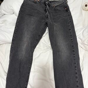 Women never  black Levi jeans